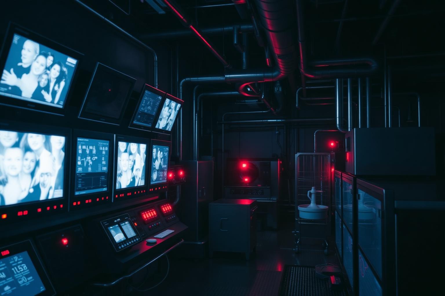 Sala técnica de control de proceso en planta